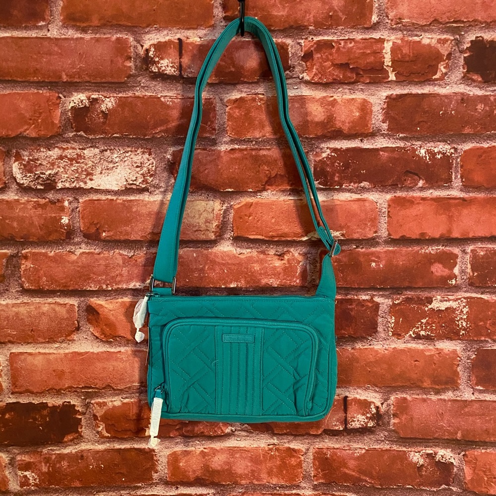 NEW Vera Bradley Little Hipster Bag - Turquoise